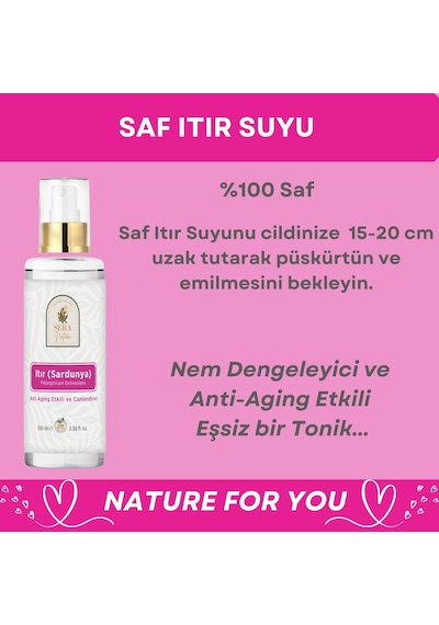 Sera Natura Sardunya Itır Hidrosolü 100 ML