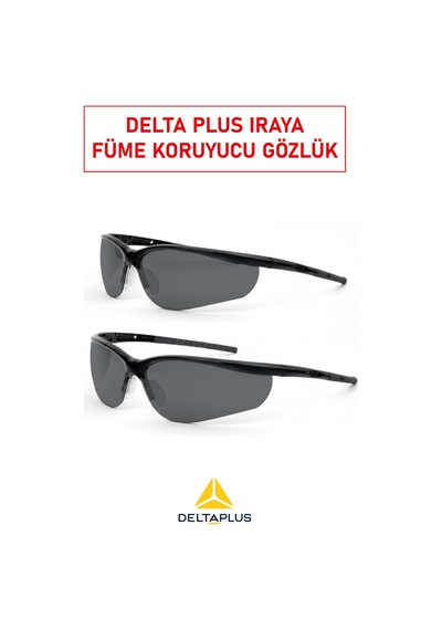 Iraya Füme Koruyucu İş Gözlüğü Uv400 Korumalı, Darbe Dayanıklı Ve Ergonomik Tasarım
