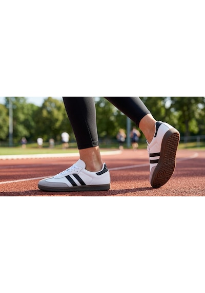 Ortopedik Taban Üst Kalite Günlük Sneaker Spor Ayakkabı Beyaz - Siyah