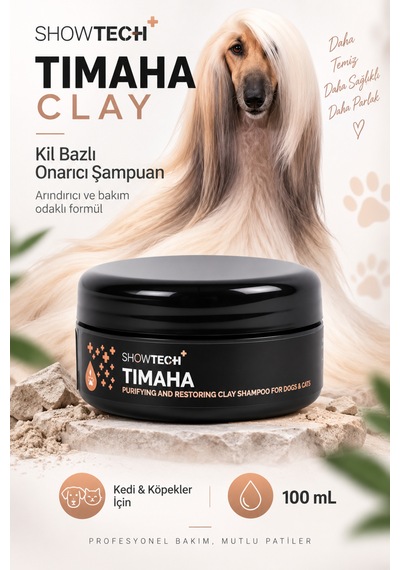 Showtech Timaha Köpek Onarıcı Şampuanı 100 Ml 10:1 Konsantre Şampuanı