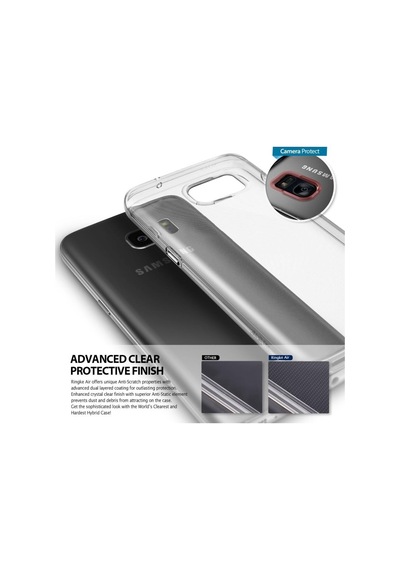 Ringke Air Galaxy S7 İle Uyumlu Kılıf Rose Gold