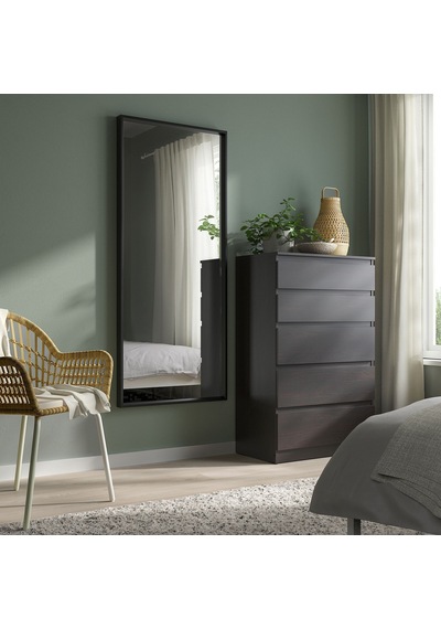 Ikea Nissedal Boy Aynası 65x150 Cm Siyah