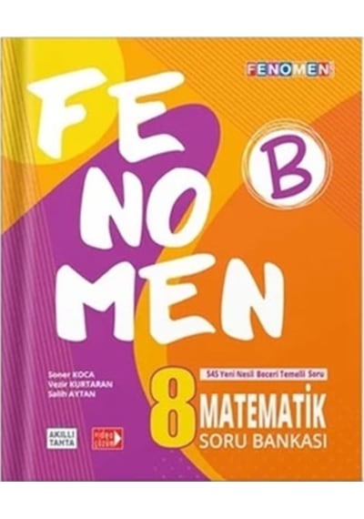8 Sınıf Matematik Fenomen Soru Bankası Gama Yay
