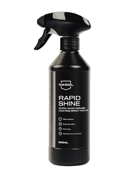 Nasiol-SET 12-Rapidshine Hızlı Detay Spreyi ve Glasshield Nano Yağmur Kaydırıcı Sprey Seti