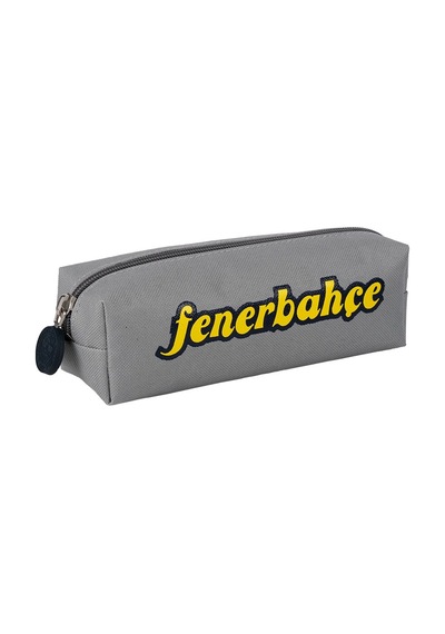 Fenerbahçe Orijinal Lisanslı Kalemlik Lacivert Tek Gözlü Kalem Kutusu Siyah