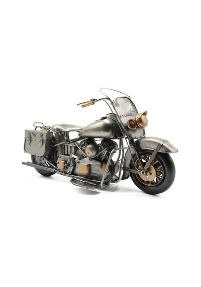 Kenpazar Dekoratif Metal Motorsiklet