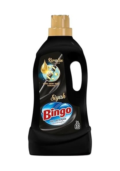 Bingo Sıvı Çamaşır Deterjan Bakım Siyah 2000 Ml 33 Yıkama
