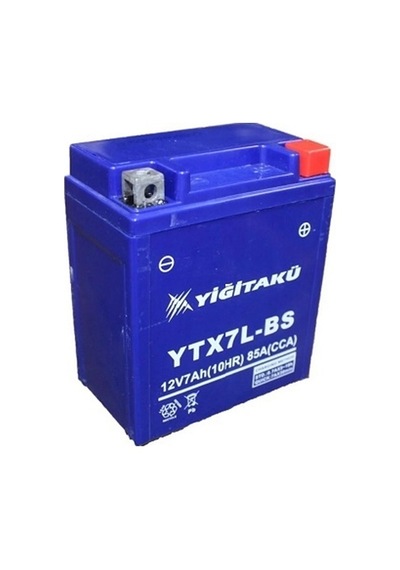 Yiğit Akü 12 V 7Ah (c10) Ytx7l-bs Motorsiklet Aküsü