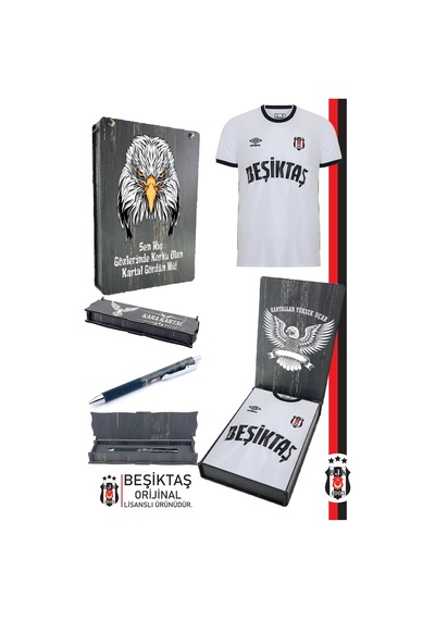 Beşiktaş Orijinal Lisanslı Nostalji Beyaz Çocuk Forma + Tükenmez Hybrit Kalem Set Hediyelik Ahşap Kutulu Beyaz - Saks - Siyah Beşiktaş Orijinal Lisanslı Nostalji Beyaz Çocuk Forma + Tükenmez Hybrit Kalem Set Hediyelik Ahşap Kutulu Beyaz - Saks - Siyah