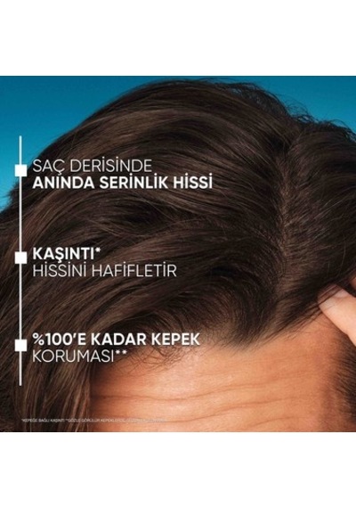 Buzlu Mentol Ferahlığı Sağlayan Kepeğe Karşı Şampuan