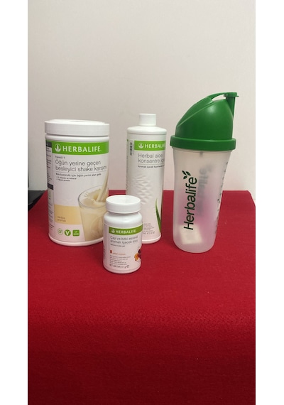 Herbalife Vanılyalı Shake Aloe Çay Sefatlili 51 Gr Shaker