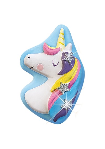 Ses Creative Kalıba Dök Ve Boya - Unicorn -  Simli