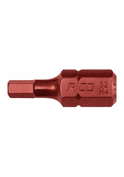 Rıco H4 Allen Bits Uç Mıknatıslı Kırmızı 30 X 10 Mm