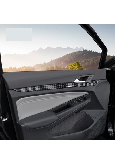 Artı Tunıng Volkswagen Golf 8 Uyumlu Kapı Iç Çıtası / Karbon
