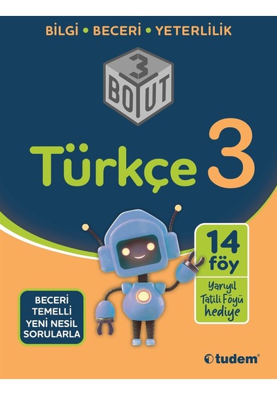 Tudem 3.Sınıf Türkçe 3 Boyut