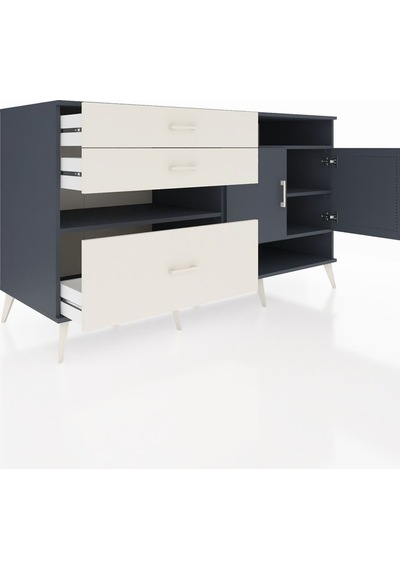 Kronos Konsol 4 Raflı 3 Çekmeceli 2 Kapaklı 176x59x99 Antrasit-an Antrasit-antrasit/aytaşı Kronos Konsol 4 Raflı 3 Çekmeceli 2 Kapaklı 176x59x99 Antrasit-an Antrasit-antrasit/aytaşı