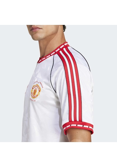 Adidas Jf0376 Mufc A Jsy 91 Erkek T-shirt Beyaz