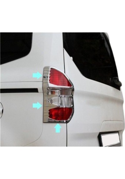 Ford Tourneo Courier Uyumlu Stop Çerçevesi 2 Parça Abs 2014-2023