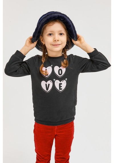 Benitto Kids Benittokids Kız Çocuk Peluş Bucket Şapka 7001-lacivert