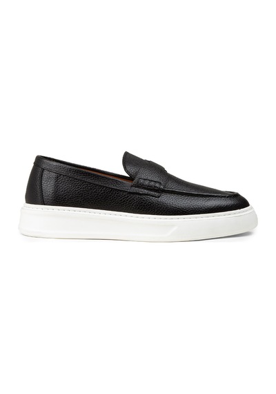 Deery Erkek Hakiki Deri Siyah Loafer Ayakkabı - 02043msyhp01 Siyah