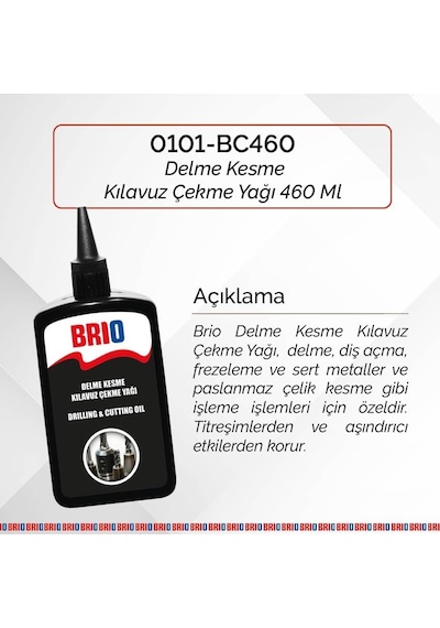 Delme Kesme Kılavuz Çekme Yağı 460ml