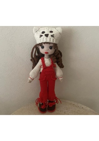 Amigurumi Bebek Örgü Kırmızı