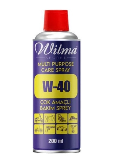 Wilma Secret Çok Amaçlı Temizleyici & Yağlayıcı 200 Ml 4 Adet
