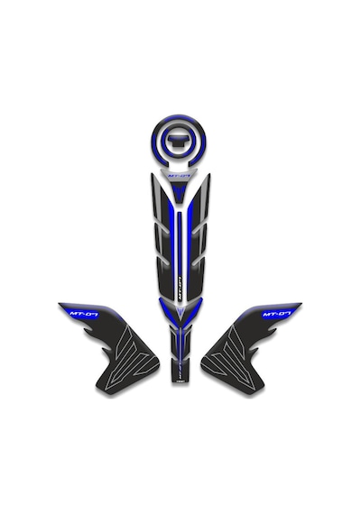 Yamaha Mt-07 Uyumlu Tank Pad Set 2018-2020 03 Diğer