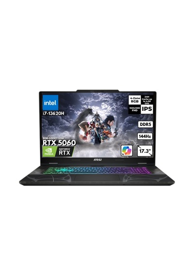 MSI Cyborg 17 B13WFKG-091XTRHMF54 i7-13620H 48 GB 2 TB SSD Rtx5060 17.3" FHD W10P Dizüstü Bilgisayar
