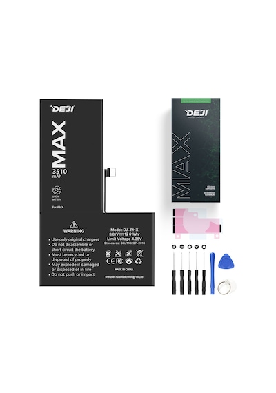 Apple Uyumlu iPhone X Batarya Mucize Batarya Deji 3510mAh Apple Uyumlu iPhone X Batarya Mucize Batarya Deji 3510mAh