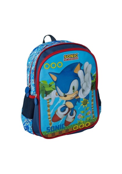 Sonic Okul Çantası İlkokul Başlangıç Seti Çok Renkli