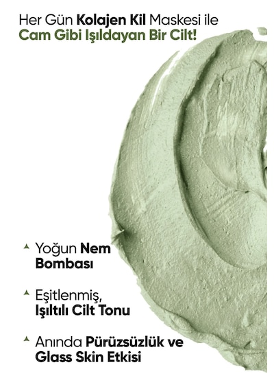 Collagen Life Akne Ve Siyah Nokta Karşıtı Kolajenli Kil Maskesi 125gr