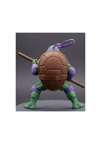 Donatello Ninja Kaplumbağa Figür 20cm-3d Baskı-kolleksiyonluk Biblo