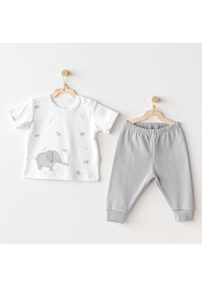 Melonika Andywawa Ac25809 Little King 2'li Takım Grey Çok Renkli