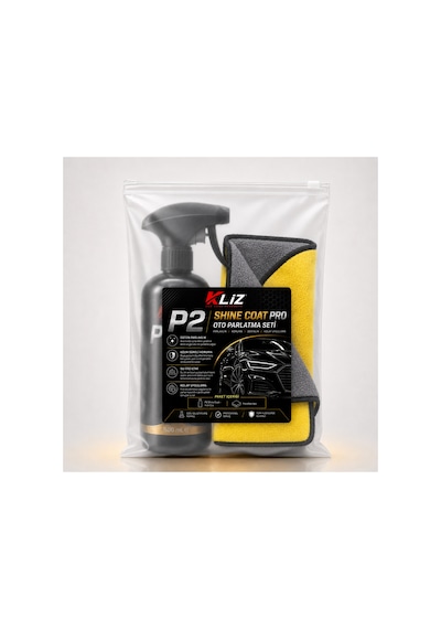 P2 Shine Coat Pro - Oto Parlatma Seti