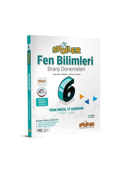 6.Sınıf Fen Bilimleri Branş Denemeleri
