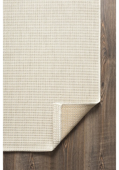 Tiora Tı002a Krem Jüt Halı Naturel Sisal Örme Hasır Modern Yıkanabilir Dayanıklı Tozu Yok