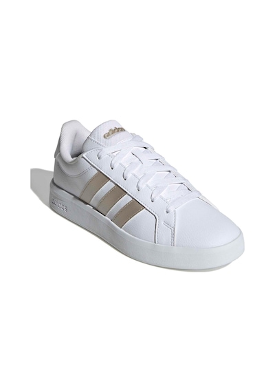 Adidas Grand Court Base 3.0 Beyaz Kadın Sneaker Beyaz-altın Adidas Grand Court Base 3.0 Beyaz Kadın Sneaker Beyaz-altın