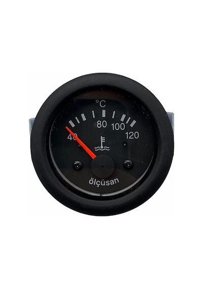 Ölçüsan 12V Hararet Saati 52 Mm (40-120 °C)