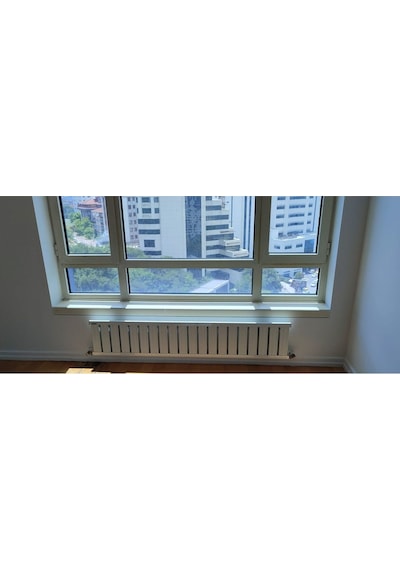 Alüminyum Panel Radyatör Klasik 300x18 Ral 9010 Kırık Beyaz