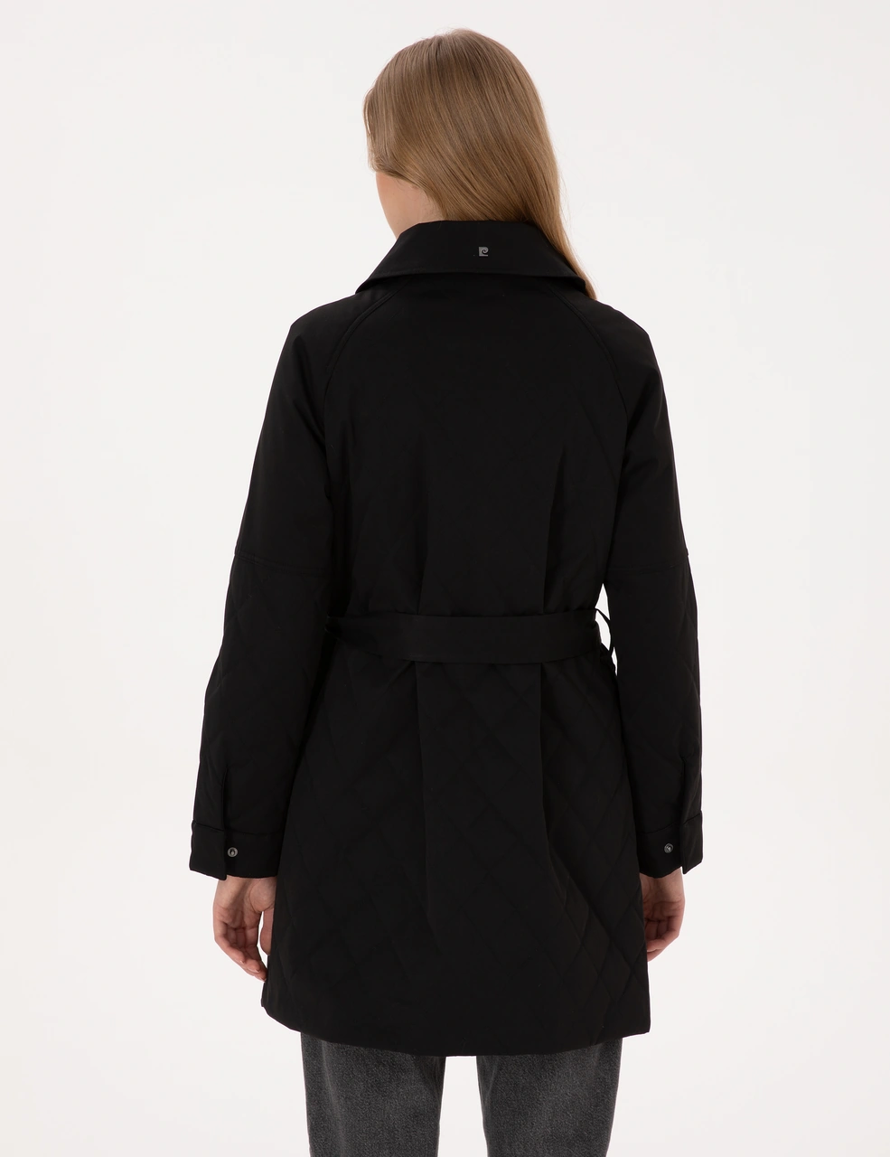 Pierre Cardin Kadın Siyah Kaban 50313891-vr046 Siyah