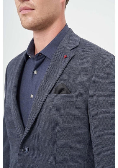 İmza Lacivert Ekose Desen Örme Mono Yaka Astarsız Çift Yırtmaç 2 Düğme 6 Drop Slim Fit Casual Ceket 1002245152 Lacivert İmza Lacivert Ekose Desen Örme Mono Yaka Astarsız Çift Yırtmaç 2 Düğme 6 Drop Slim Fit Casual Ceket 1002245152 Lacivert