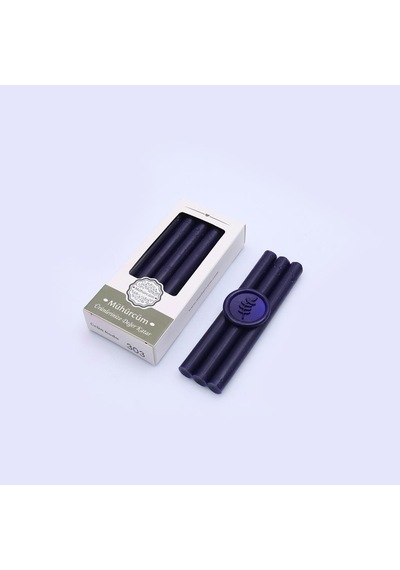 Mühür Mumu Çubuk 11mmx120mm 10 lu Paket Model: 303 SARAY MAVİSİ