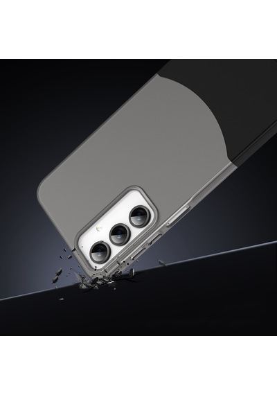Samsung Uyumlu Galaxy A15 Kılıf Mıknatıslı Zore Duble Kapak Siyah