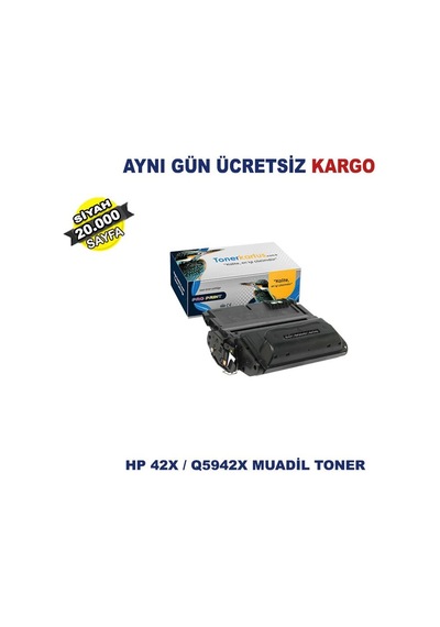 Hp 42X | Hp Q5942X | Hp Laserjet 4250 Uyumlu Toner 20.000 Sayfa