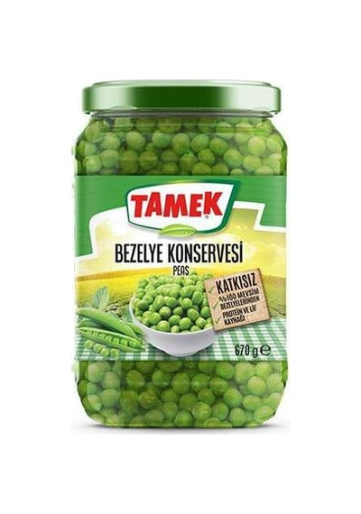 Bezelye Cam 670gr 1 Adet