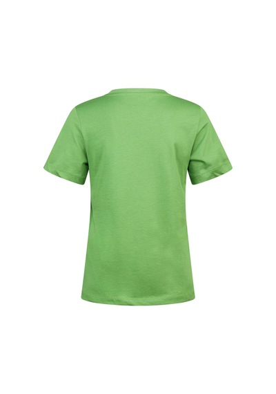 2as Alone Baskılı V Yaka Kadın T-shirt 404 Yeşil