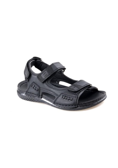 Papuçcity Carla Verde 171241 Orto Pedik Erkek Çocuk Sandalet Siyah