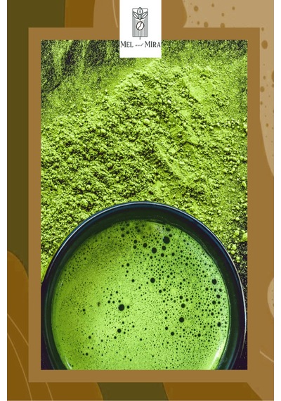 Vanilya Aromalı Matcha Tozu 25g, Vanilla Matcha Powder