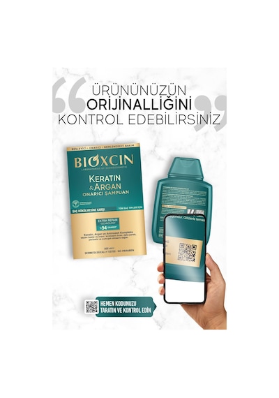 Keratin Ve Argan Onarıcı Şampuan 300 Ml - 3 Al 2 Öde 2 Adet